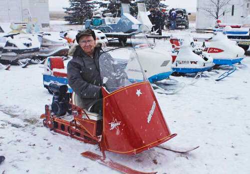 David Johnson of Polaris Snowmobiles